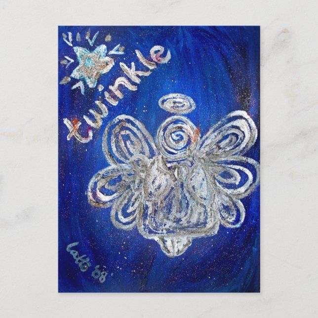 Postal Twinkle Angel Postcard (Anverso)