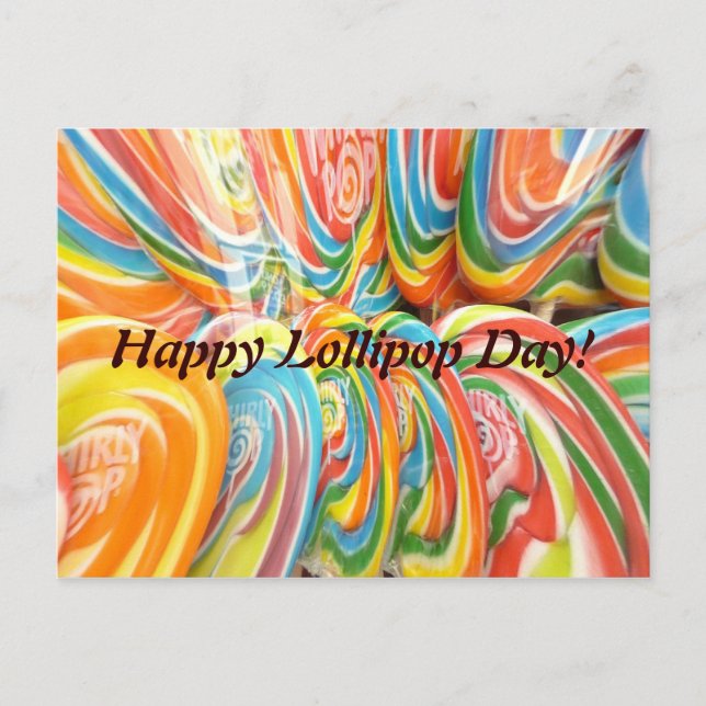 Postal ¡TwirlyPops! (Anverso)