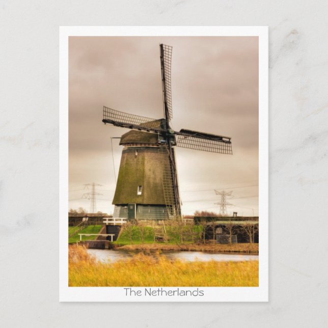 Postal Twiske Windmill (Anverso)