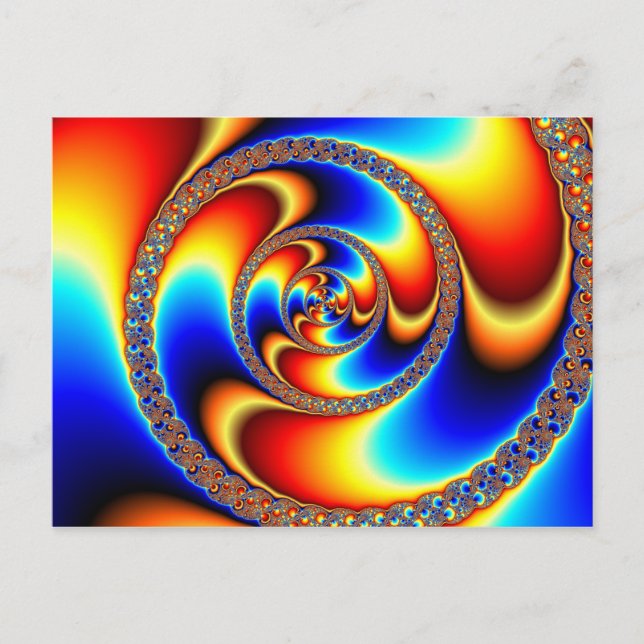 Postal Twisted - Postcard Fractal (Anverso)