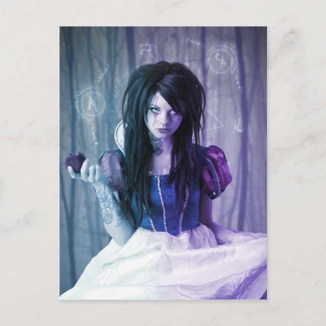 Postal "Twizted White" (Anverso)