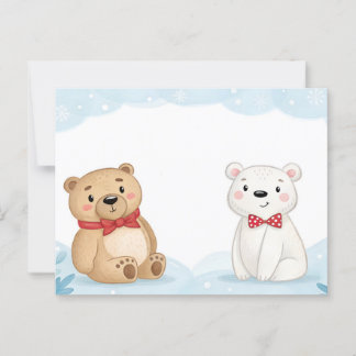 Postal Two Bears