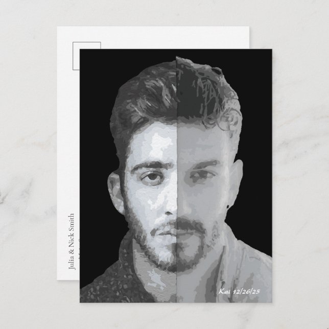 Postal Two Brothers Legend, Kraków Poland Myth (Anverso / Reverso)