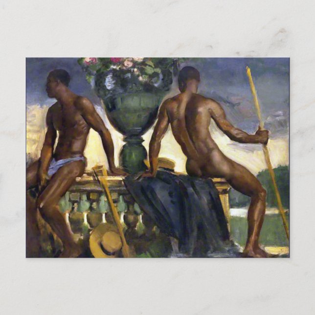 Postal Two Men by Ranken (Anverso)