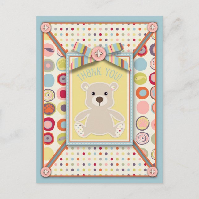Postal TY Bear Bear (Anverso)