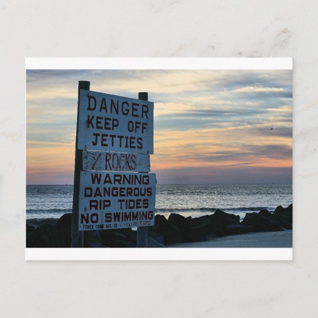 Postal Tybee Beach Savannah, GA (Anverso)