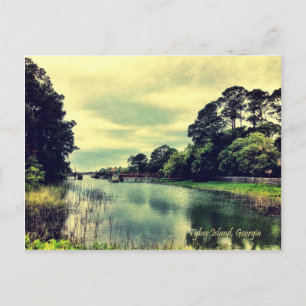 Postal Tybee Island Back Rivers and Creeks