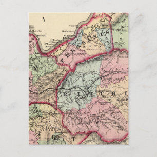 Postal Tyler, Ritchie, Pleasants, Wood, Wirt