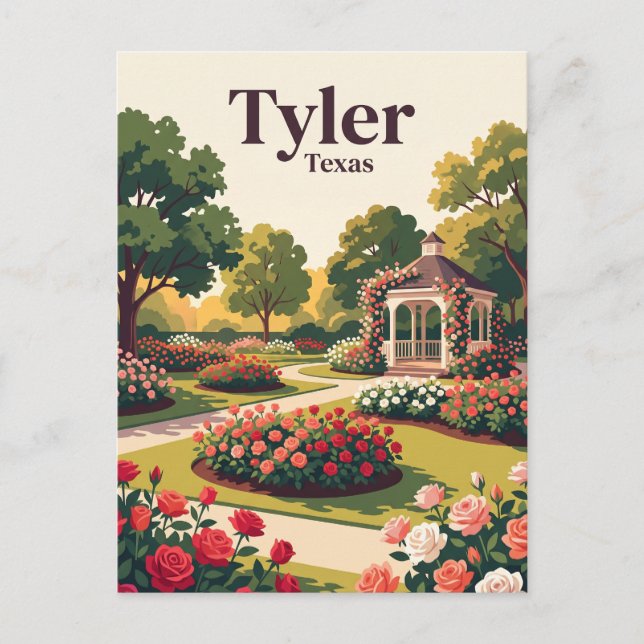 Postal Tyler, Texas (Anverso)