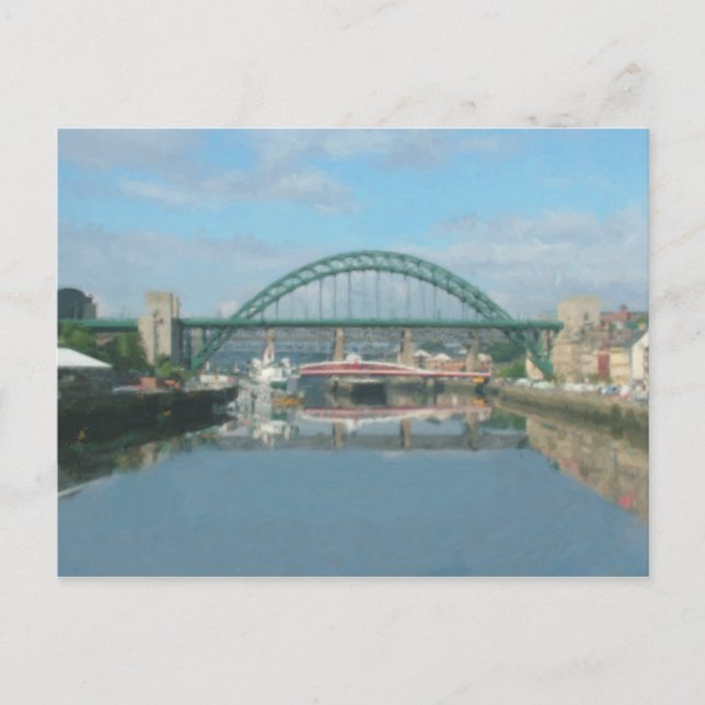 Postal Tyne bridge (luz del día) (Anverso)