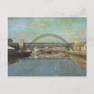 Postal tyne bridge (sepia)