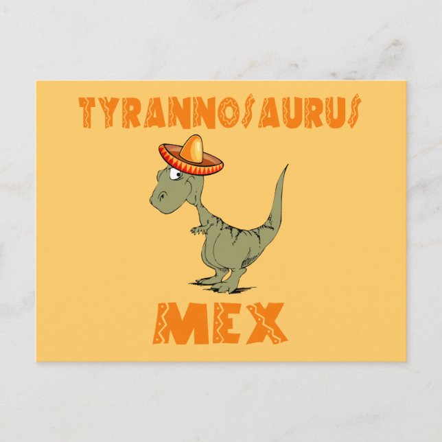 Postal Tyrannosaurus Mex (Anverso)