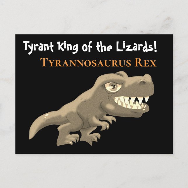 Postal Tyrannosaurus Rex (Anverso)