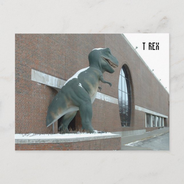 Postal Tyrannosaurus Rex (Anverso)