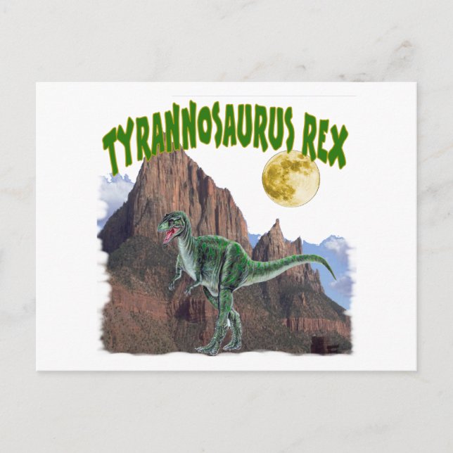 Postal Tyrannosurus Rex (Anverso)