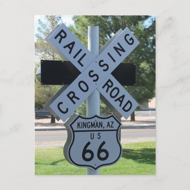 Postal U.S. ROUTE 66 Kingman Arizona (Anverso)