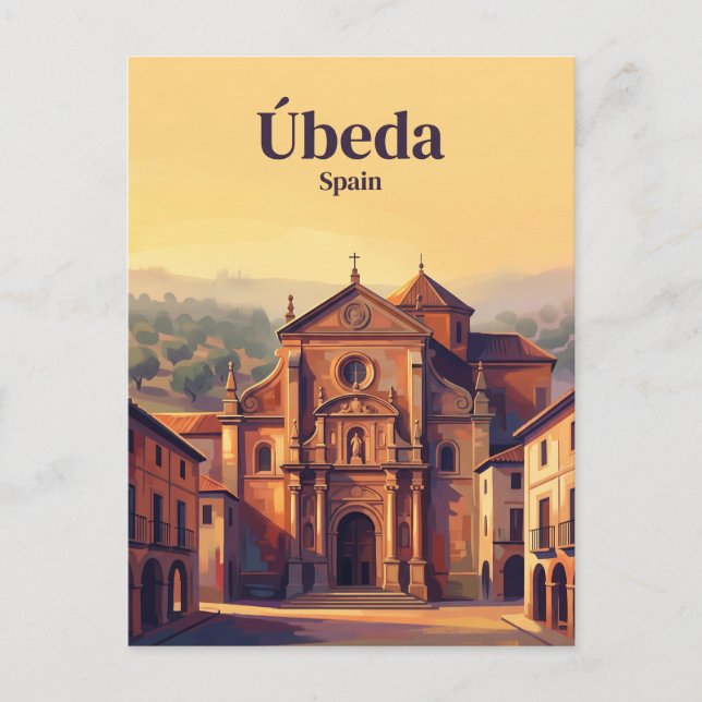 Postal Úbeda España (Anverso)