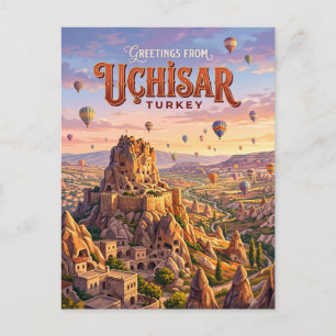 Postal Uçhisar Turquía