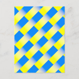 Postal Ucrania azul y amarilla inspiró la guerra de paz c