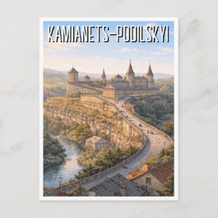 Postal Ucrania Kamianets-Podilskyi Viajes