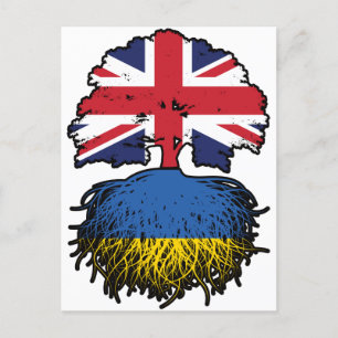Postal Ucrania Reino Unido de Gran Bretaña e Irlanda del 