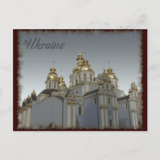 Postal Ucrania vintage (Anverso)