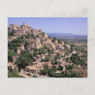 Postal UE, Francia, Provenza, Luberon, Gordes