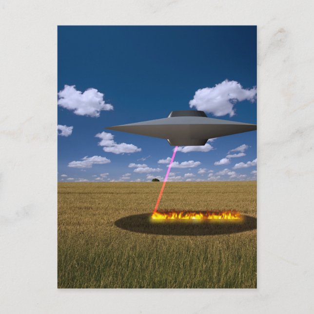 POSTAL UFO (Anverso)