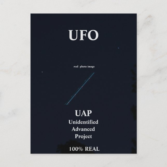 POSTAL UFO (Anverso)