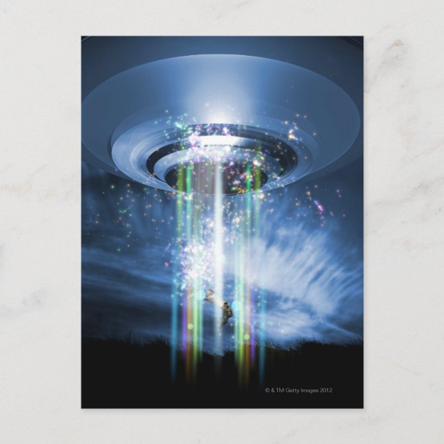POSTAL UFO (Anverso)