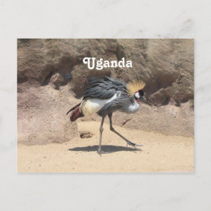 Postal Uganda Crested Crane
