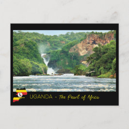 Postal Uganda Postkarte