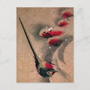Postal Ukiyo-e Bird