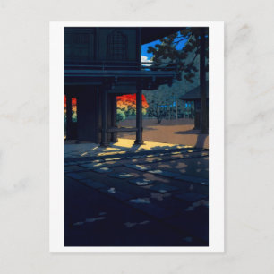 Postal ukiyoe [hasui] A16 Nobidome　Heirinji