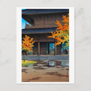 Postal ukiyoe [hasui] A29 Después de la Lluvia de Otoño