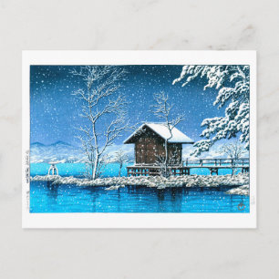 Postal ukiyoe - hasui - santuario Kansanomiya nº 28 en ..