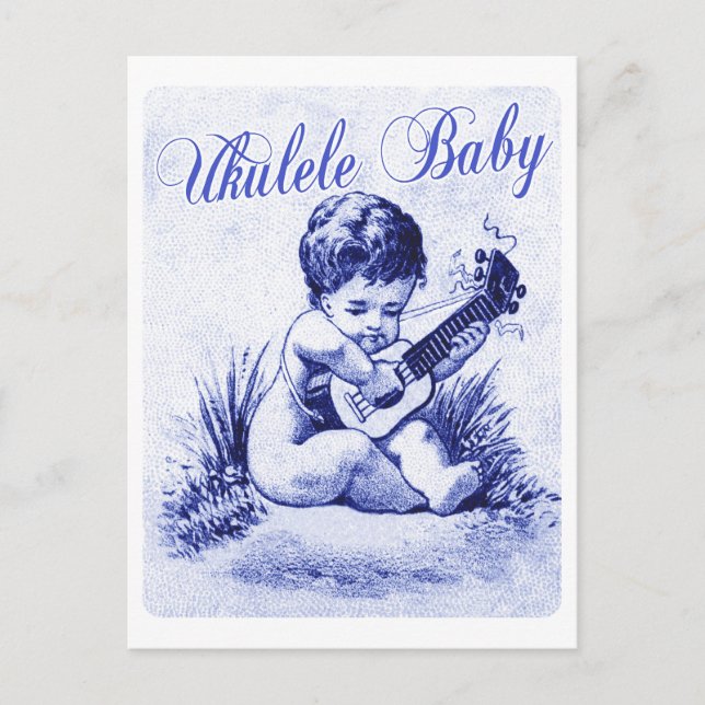 Postal Ukulele Baby (Anverso)
