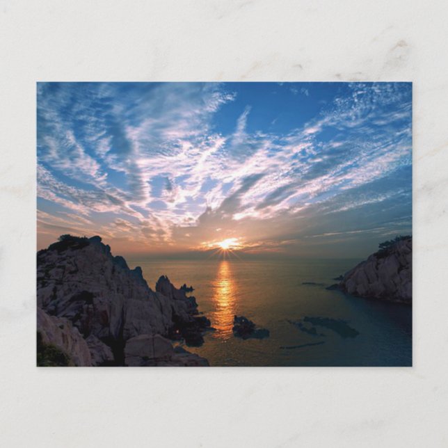 Postal Ulsan, el amanecer de Corea del Sur (Anverso)