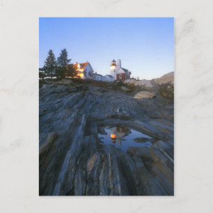 Postal Última luz sobre el punto de Pemaquid