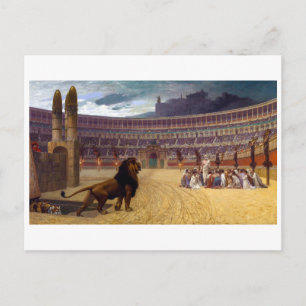 Postal Última oración de los Mártires Cristianos J-L Ge