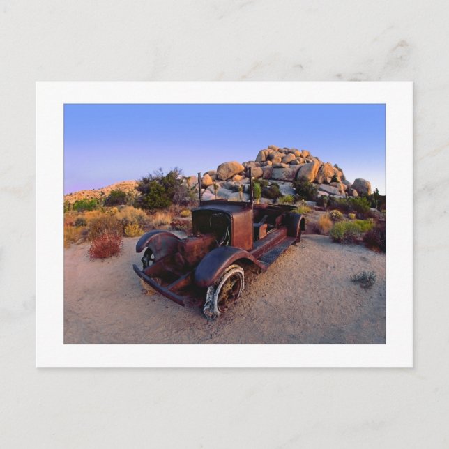 Postal "Última travesía salvaje del Señor" (Anverso)