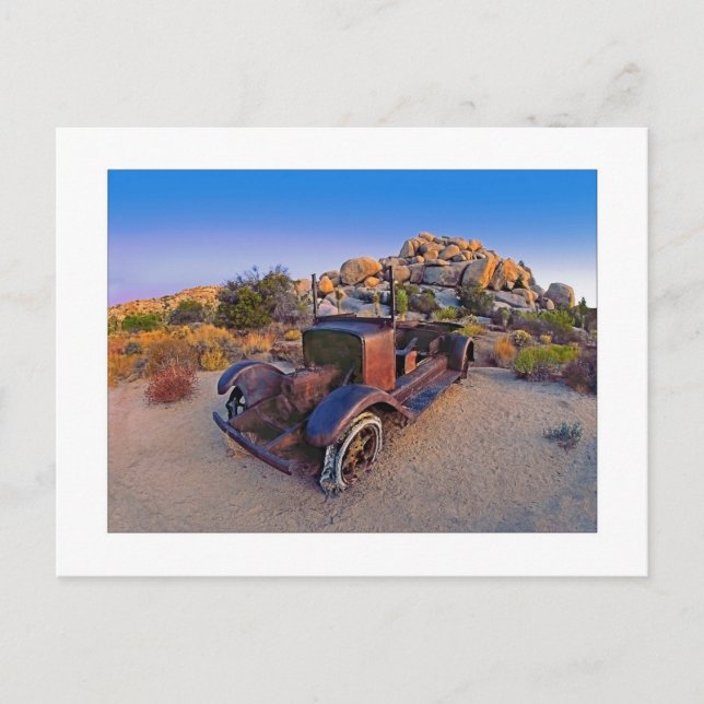 Postal "Última travesía salvaje del Señor" (Anverso)