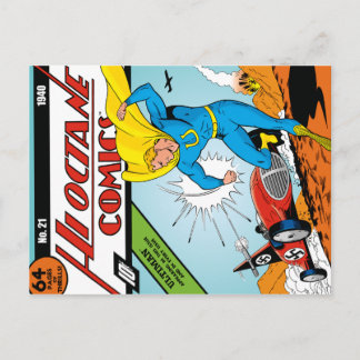Postal Últiman Hi-Octane Comics #21 Postcard
