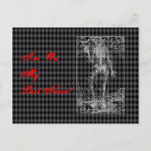 Postal Último nervio - Esbozo de Halloween