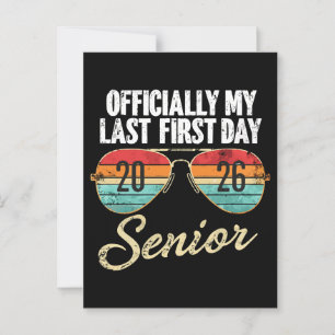 Postal Último Primer Día Senior 2026