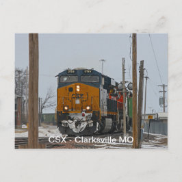 Postal Último Tren A La Postcard De Clarksville
