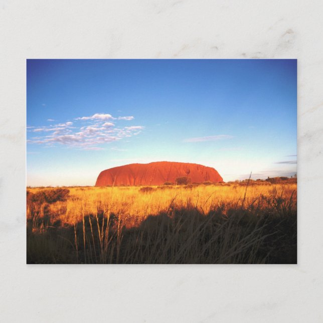 Postal Uluru (Anverso)