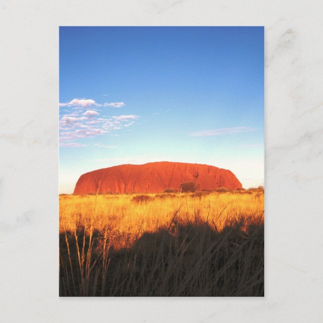 Postal Uluru (Anverso)