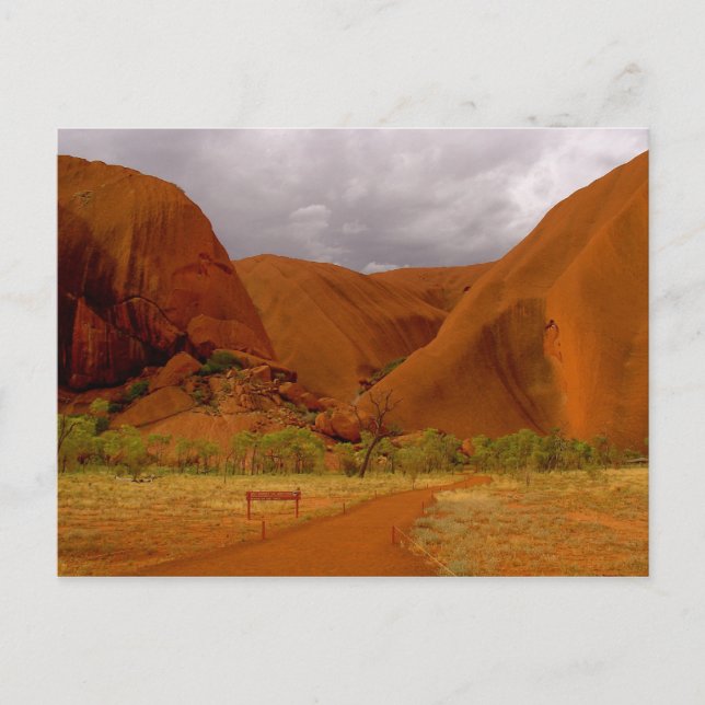 Postal Uluru - Rock de Ayers (Anverso)
