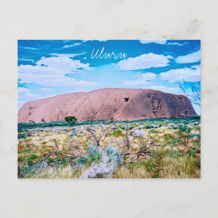 Postal Uluru Sunrise Central Australia